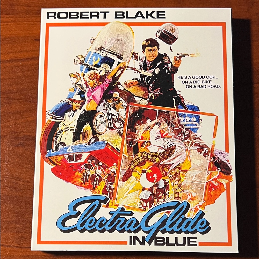 Electra Glide in Blue Blu-ray 1973 w/Slip Mint